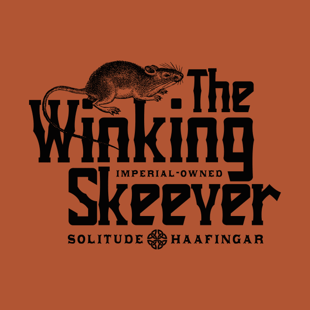 The Winking Skeever Tavern by MindsparkCreative