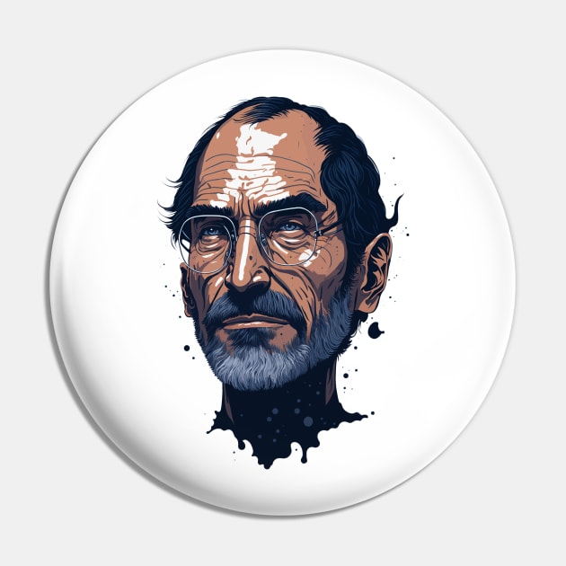 Steve Jobs Pin by remixer2020