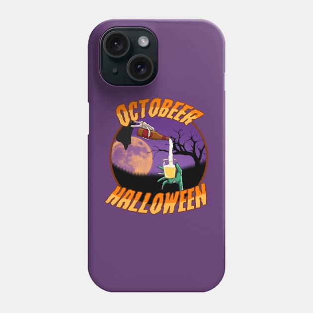 Octobeer Halloween Phone Case by yuyunM