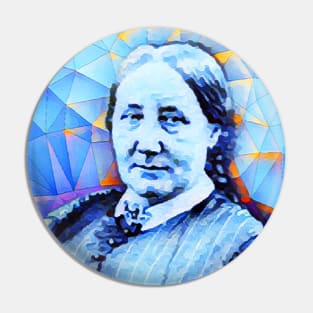 Elizabeth Gaskell Portrait | Elizabeth Gaskell Artwork | Elizabeth Gaskell Painting 10 Pin