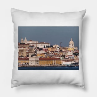 Lisbon Views From Across The Rio Tejo - 2 © Pillow