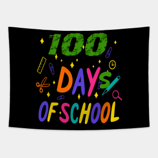 100 Days of school Tapestry