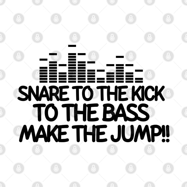 Snare to the kick!! To the bass!! Make the jump! by mksjr