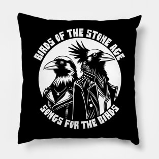 Birds Of the Stone Age Pillow