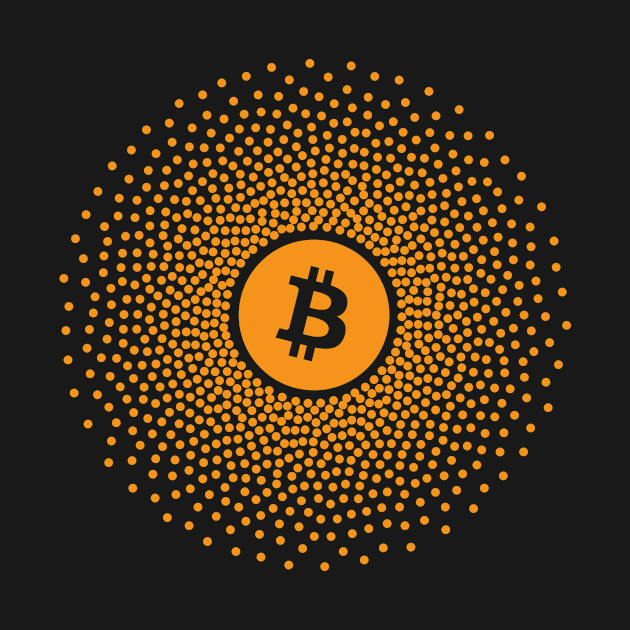 Bitcoin Burst by MyMadMerch