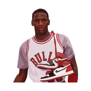 Michael Jordan of the Chicago Bulls T-Shirt