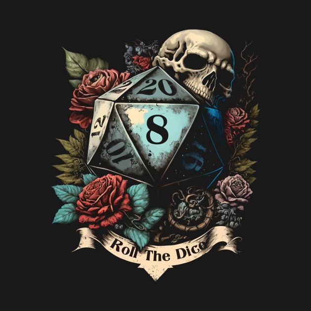 D20 - Roll The Dice by DesignedbyWizards