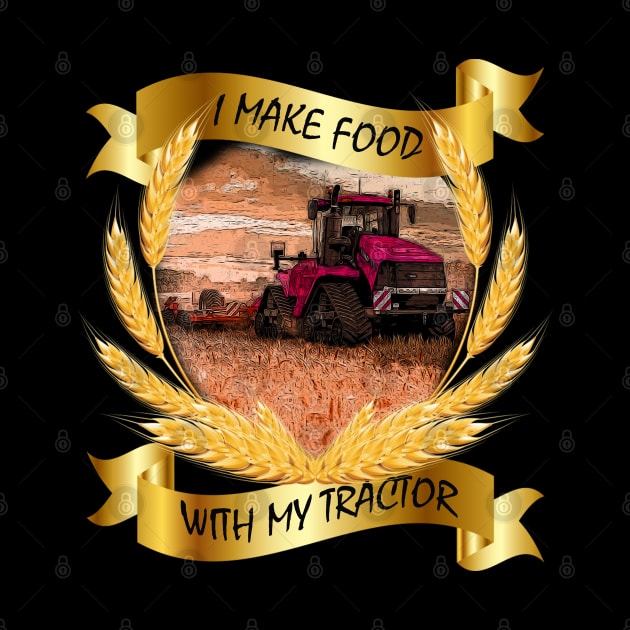 I make food with my tractor - no farmers no future by WOS