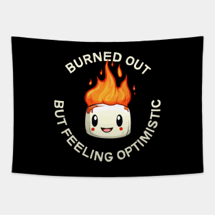 Burned out marshmallow Tapestry