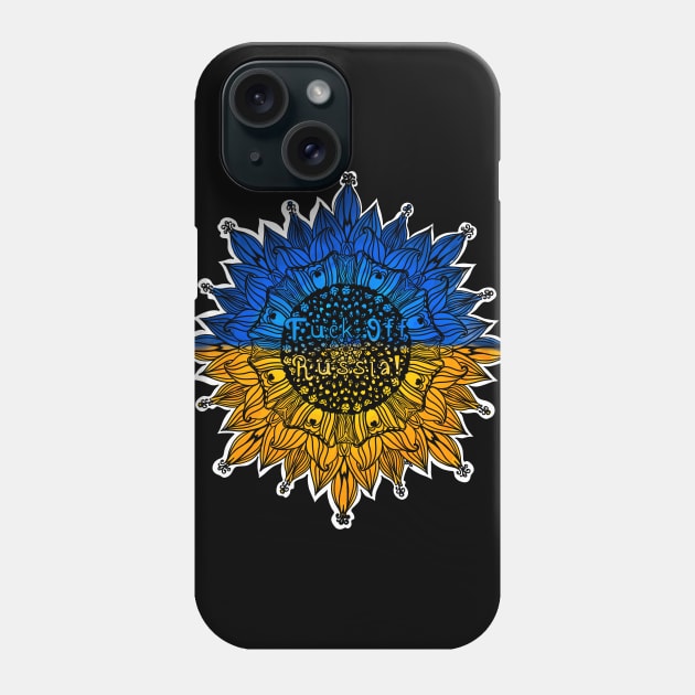 F*CK Off Russia Phone Case by Tori Jo