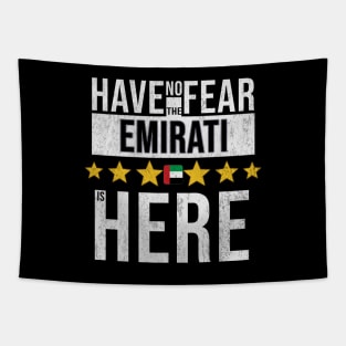 Have No Fear The UAE Emirati Is Here - Gift for UAE Emirati From United Arab Emirates Tapestry