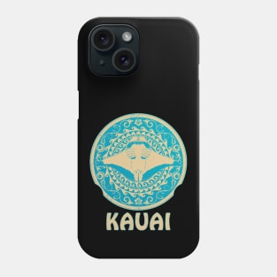 Manta Ray Shield of Kauai Phone Case