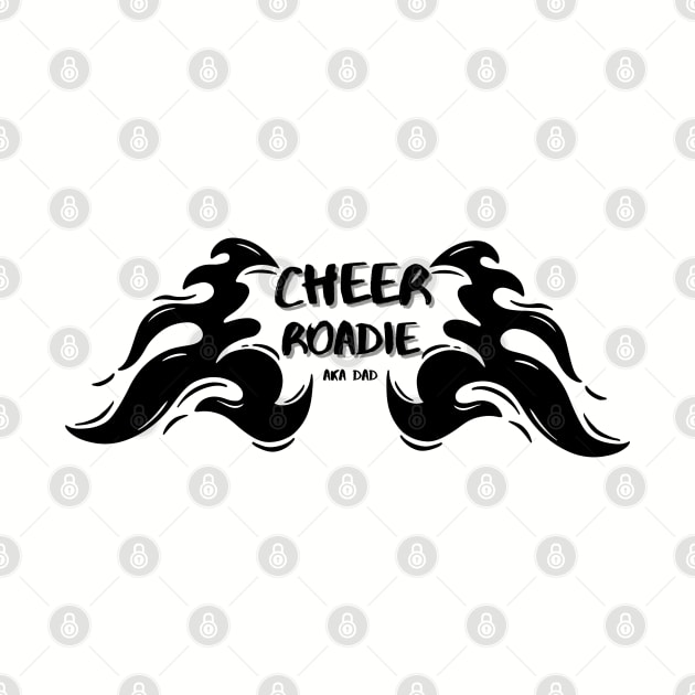 Cheer dad cheer roadie by PixieMomma Co