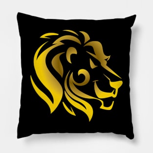 Golden Lion Pillow