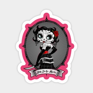 Betty De Los Muertos Magnet