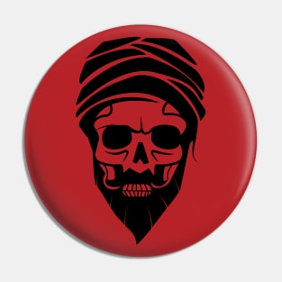 Skull Wearing Turban Pin