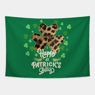 St Patrick's Day Afro Tiger Style Tapestry