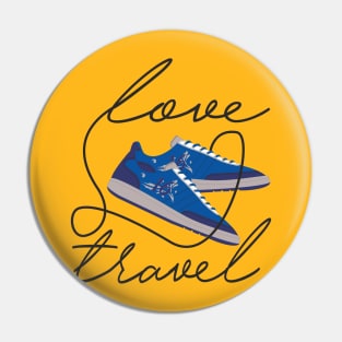 Love travel Pin