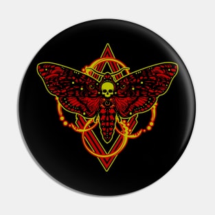 Death Head Hawk-Moth Pin