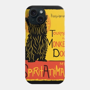 Funny Affenpinscher Cute Dog Chat Noir Mashup Art Phone Case