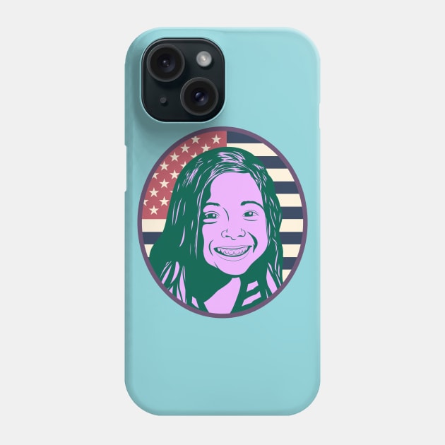 Abby the Awesome Phone Case by PlaidDesign