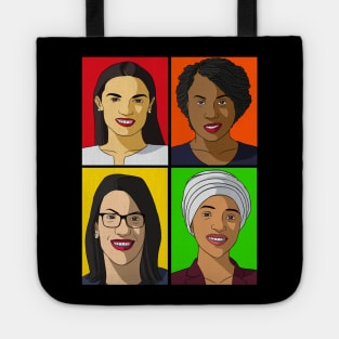 Alexandria Ocasio Cortez The Squad Tote