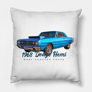 1968 Dodge Hemi Dart Hardtop Coupe Pillow