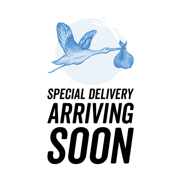 Special Delivery Arriving Soon Pregnancy TShirt TeePublic