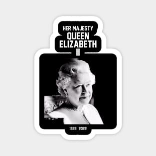 Queen Elizabeth in Memory Magnet