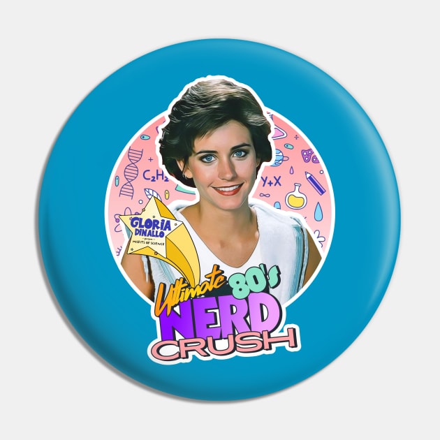 Misfits of Science ● Gloria Dinallo Ultimate 80s Nerd Crush Pin by darklordpug