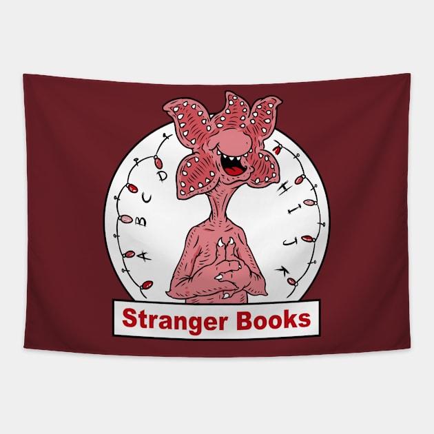 STRANGER BOOKS Tapestry by Firebrander