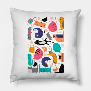 Cute cat pattern Pillow