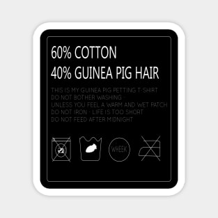 60% Cotton, 40% Guinea Pig Hair Magnet