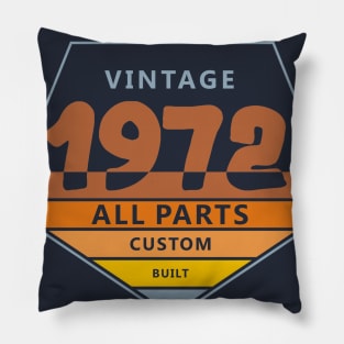 48th Birthday T-Shirt - Vintage 1978 Pillow