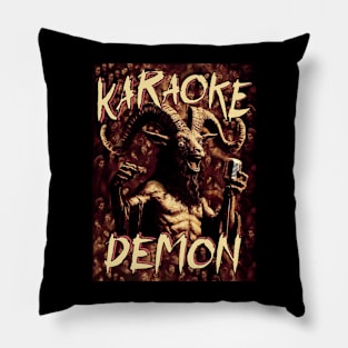 Karaoke Demon Pillow