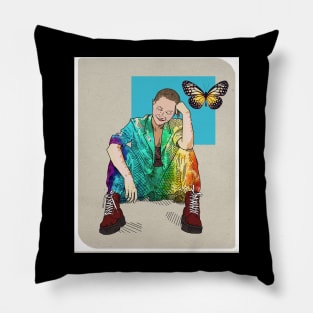 Rainbow Suit Dom Pillow