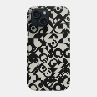 Electronic Musician Synthesizer Pattern Black Phone Case