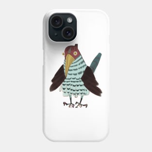 Cute Cuckoo Drawing Phone Case