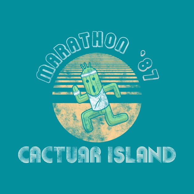 Cactuarathon '87 by spacemonkeydr