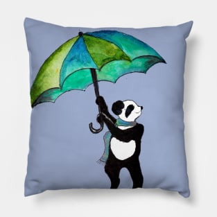 Panda Takes Off! Pillow