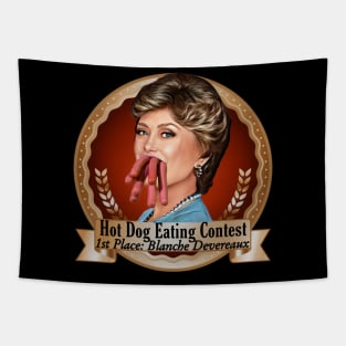 Blanche Devereaux - Hot Dogs Tapestry