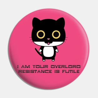 Overlord cat Pin