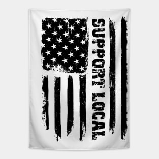 Support Local United States Flag Tapestry