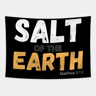 Salt of the Earth Christian Graphic Tapestry