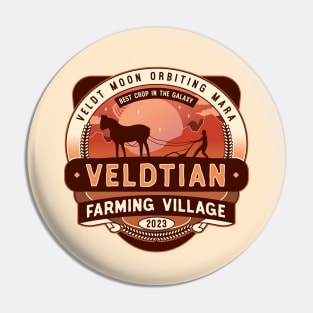 Veldtian Farming Village Emblem Pin