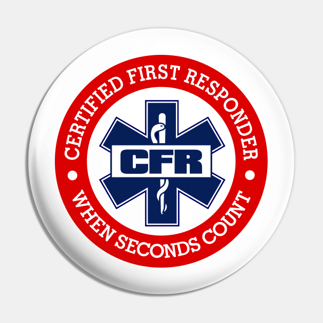 CFR (Certified First Responder) Pin by grayrider