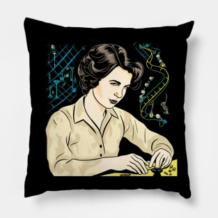 Rosalind Franklin Pillow