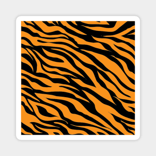 Tiger Print Magnet