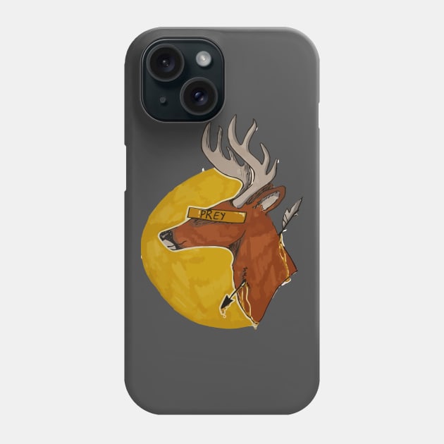 Fine line between hunter and hunted Phone Case by jennlie