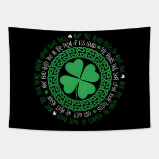 Irish Blessing Celtic Knot 4 Leaf C - St Patrick'S Day Tapestry